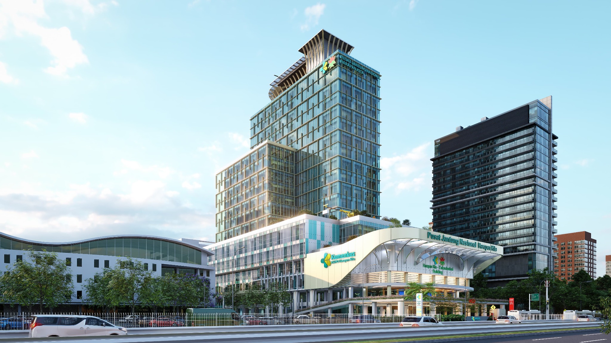 RS HARAPAN KITA — tampak gedung